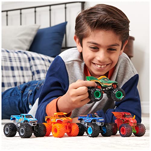 Monster Jam, Official Megalodon Monster Truck, Die-Cast Vehicle, 1:64 Scale, Kids Toys for Boys Ages 3 and up