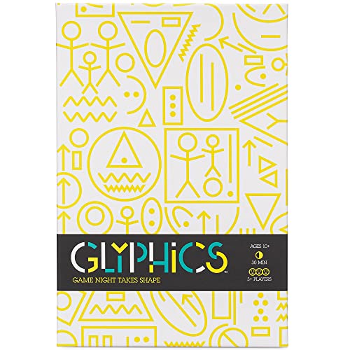 Big G Creative: Glyphics, Creative Party Game for Everybody, Charades Without Acting, Doodling Without Drawing, Unique Tabletop Experience, Different Each Time You Play, Easy to Learn, Ages 10 and up