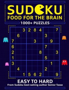 1000+ sudoku puzzle book for adults: easy, medium, and hard sudoku with detailed step-by-step solutions (seniortasse puzzle mastery)