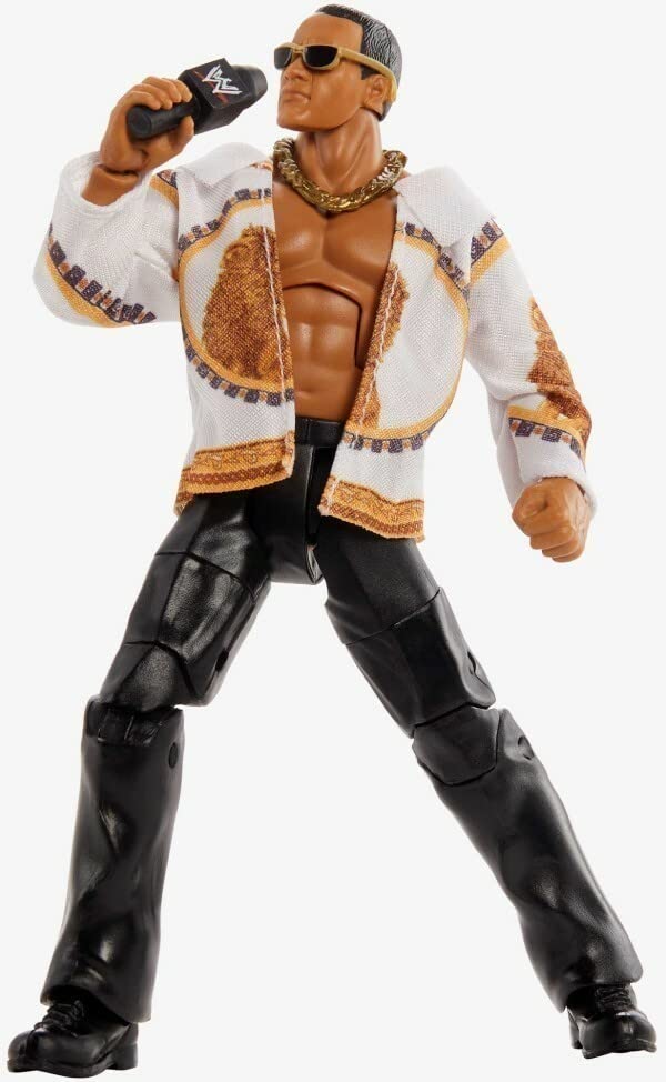 WWE Elite Collection Greatest Hits The Rock Action Figure