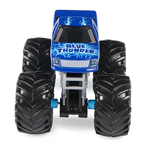 Monster Jam 2022 Spin Master 1:64 Diecast Truck with Bonus Accessory: Legacy Trucks Blue Thunder