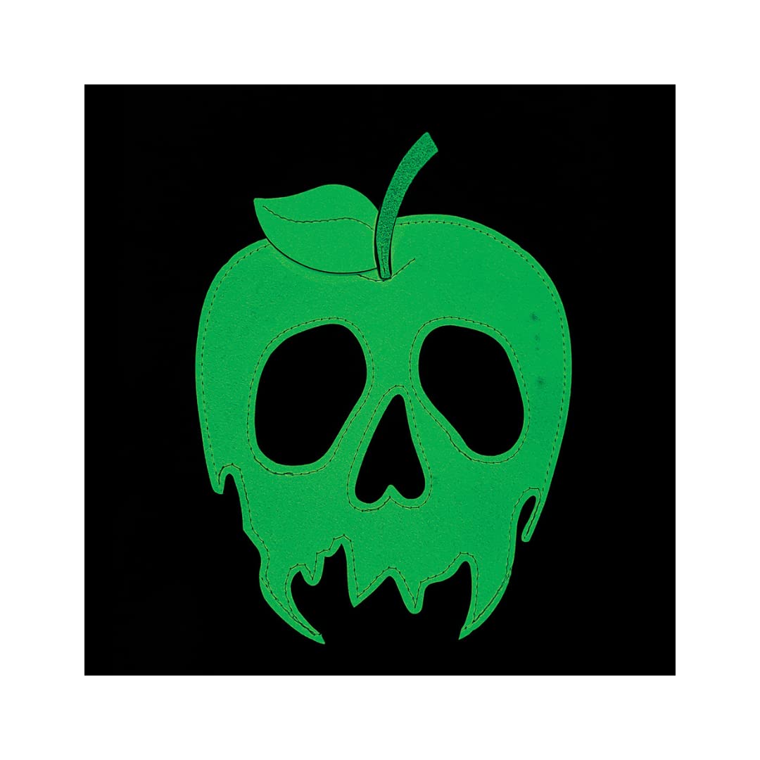 Sleepyville Critters: Glow in the Dark Poison Apple Crossbody Bag Halloween Bags for Women