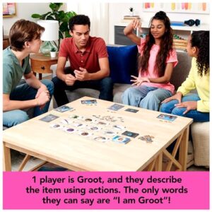 Spin Master Games Marvel Guardians of The Galaxy, The Groot Escape, Charades-Style Card Games Board Games for Adults and Kids Ages 10 and up