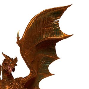 Dungeons & Dragons D&D Icons of The Realms: Adult Copper Dragon - Pre-Painted RPG Figure, Highly Detailed Miniature, Dungeons & Dragons