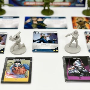 Renegade Games Studios G.I. Joe Mission Critical: Heavy Firepower Expansion - Cooperative Board Game, Role Playing Game, Renegade Game Studios, Ages 14+, 2-5 Players, 45-60 Minute Playing Time