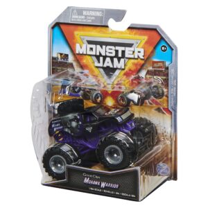 Monster Jam 2022 Spin Master 1:64 Diecast Truck with Bonus Accessory: Arena Favorites Mohawk Warrior