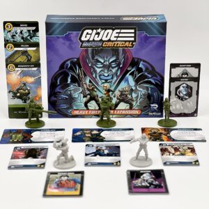 Renegade Games Studios G.I. Joe Mission Critical: Heavy Firepower Expansion - Cooperative Board Game, Role Playing Game, Renegade Game Studios, Ages 14+, 2-5 Players, 45-60 Minute Playing Time