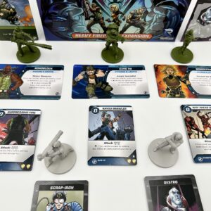 Renegade Games Studios G.I. Joe Mission Critical: Heavy Firepower Expansion - Cooperative Board Game, Role Playing Game, Renegade Game Studios, Ages 14+, 2-5 Players, 45-60 Minute Playing Time