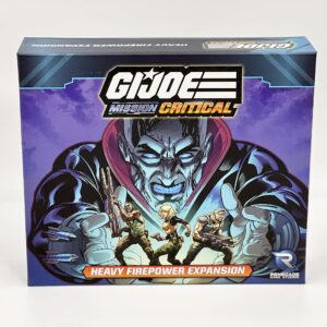 Renegade Games Studios G.I. Joe Mission Critical: Heavy Firepower Expansion - Cooperative Board Game, Role Playing Game, Renegade Game Studios, Ages 14+, 2-5 Players, 45-60 Minute Playing Time