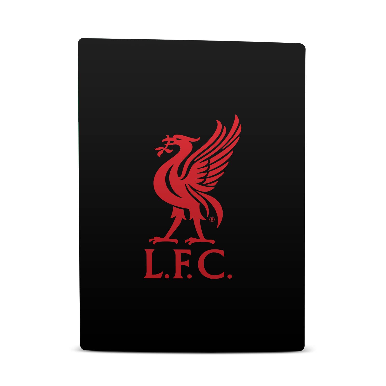 Head Case Designs Officially Licensed Liverpool Football Club Liver Bird Red On Black Art Vinyl Faceplate Sticker Gaming Skin Decal Cover Compatible With Sony PlayStation 5 PS5 Digital Edition Console