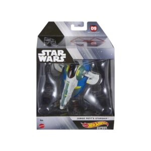 Hot Wheels Star Wars Starships Select Premium Diecast #09 Jango Fett's Starship