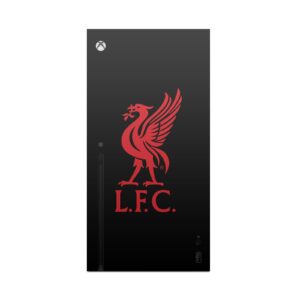 Head Case Designs Officially Licensed Liverpool Football Club Liver Bird Red On Black Art Vinyl Sticker Gaming Skin Decal Cover Compatible With Xbox Series X Console and Controller Bundle