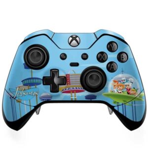 skinit decal gaming skin compatible with xbox one elite controller - officially licensed warner bros the jetsons design