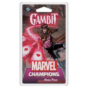 marvel champions the card game gambit hero pack - superhero strategy game, cooperative game for kids and adults, ages 14+, 1-4 players, 45-90 minute playtime, made by fantasy flight games