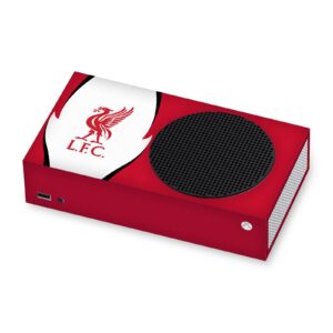 head case designs officially licensed liverpool football club side details art vinyl sticker gaming skin decal cover compatible with xbox series s console