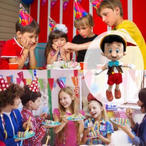 AZ-ONANZO Pinocchio Plush Toys, 12.9 Inch Cute Stuffed Boy and Girl Plush Dolls for Birthday Christmas