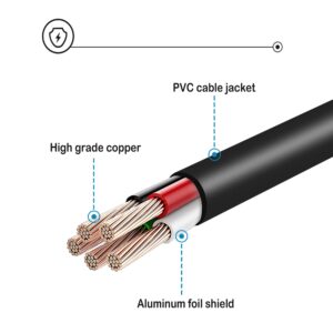 Dysead AC Adapter Compatible with Atari Flashback 3 Classic Game Console 60 Built AR2660 5VDC Power