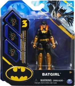 batman dc 2022 batgirl 4-inch action figure by spin master