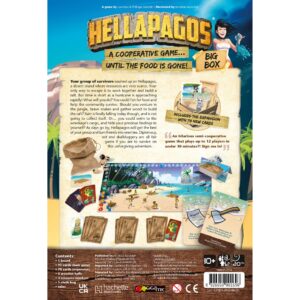 GIGAMIC Hellapagos: Big Box | Cooperative Party Game for Teens and Adults | Ages 10+ | 3 to 12 Players | 20 Minutes