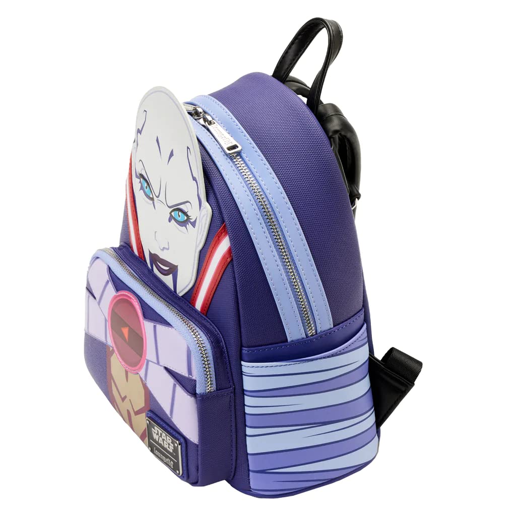 Loungefly NYCC Exclusive Star Wars Asajj Ventress Double Strap Shoulder Bag