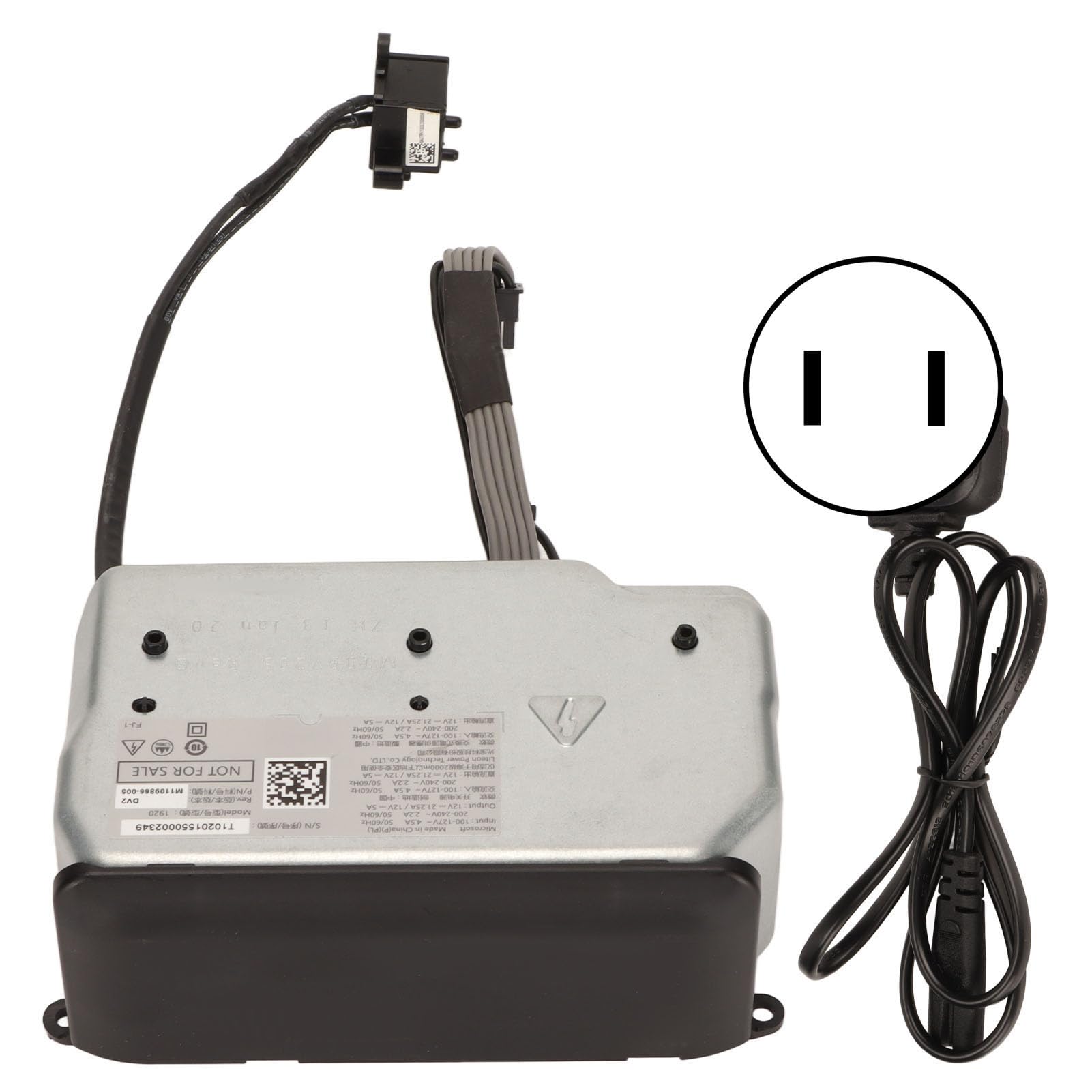 Replacement Internal Power Supply, Game Internal Power Supply for Series X, Power Supply Adapter for Series X, with Power Cord for Series X(US)