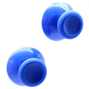 Deal4GO 2-Pack Thumbsticks Set Concave Analog Thumb Grips Replacement for Xbox Series S|Xbox Series X Controller (Blue)