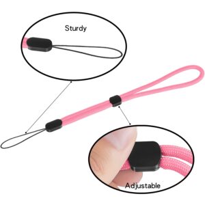 Improved Replacement Wrist Straps for Oculus Quest 2 Gen Controller -Marked L & R (Pink)