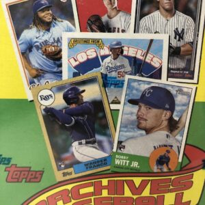 Topps 2022 Archives Baseball Blaster Box - 7 Packs Per Box