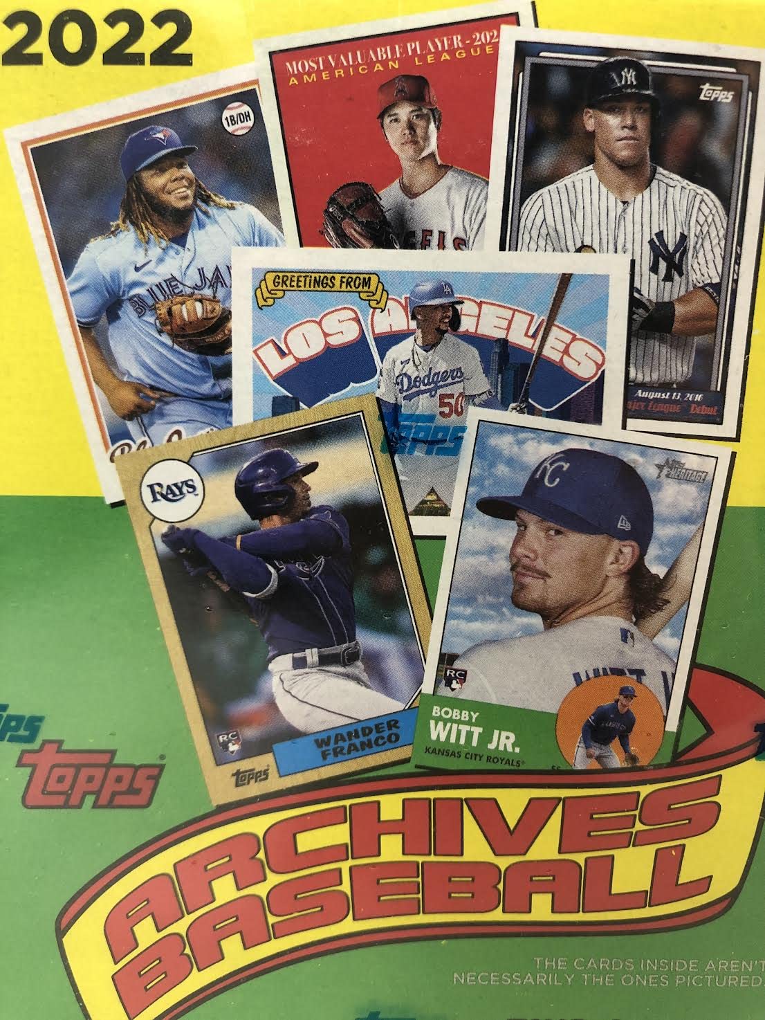 Topps 2022 Archives Baseball Blaster Box - 7 Packs Per Box