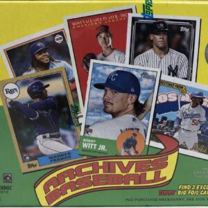 Topps 2022 Archives Baseball Blaster Box - 7 Packs Per Box