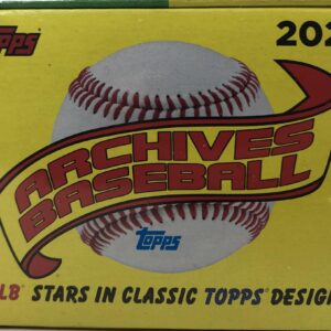 Topps 2022 Archives Baseball Blaster Box - 7 Packs Per Box