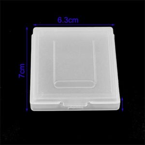 10Pcs Clear Protective Game Cartridge Case Transparent Game Storage Box Card Anti Dust Cover Case Protection Game Card Box For Nintendo Gameboy Color Pocket GBC GBP