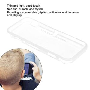 Janzoom TPU Sleeve, Protective Case Portable Comfortable Comprehensive Protection Anti Fingerprint Half Packed for Switch Lite(Transparent)