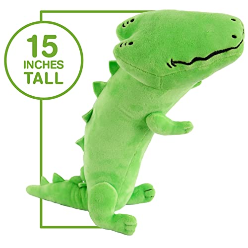 Mighty Mojo Lyle Lyle Crocodile Plush Doll Toy Based Off of The Children’s Book – 15 Inch Doll - Soft, Cuddly Plush Doll for Kids