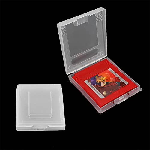 10Pcs Clear Protective Game Cartridge Case Transparent Game Storage Box Card Anti Dust Cover Case Protection Game Card Box For Nintendo Gameboy Color Pocket GBC GBP