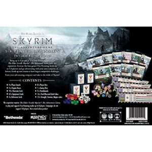 The Elder Scrolls V: Skyrim – The Adventure Game 5-8 Player Expansion | Strategy Board Game for Adults | Ages 14+ | 1-8 Players | Avg. Playtime 60-120 Minutes | Made by Modiphius Entertainment