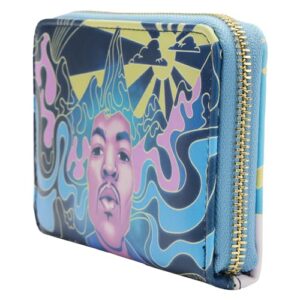 Loungefly Jimi Hendrix Psychedelic Landscape Zip Around Wallet