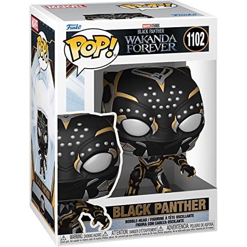 Marvel: Black Panther: Wakanda Forever - Shuri as Black Panther Funko Pop! Vinyl Figure (Bundled with Compatible Pop Box Protector Case), Multicolored, 3.75 inches