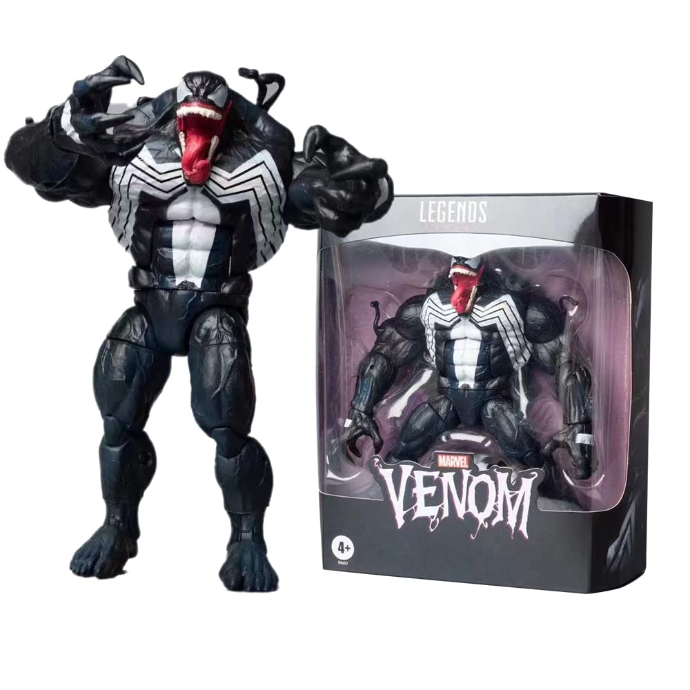 chengchuang Venom Action Figure Toy, 7inch Collectible Carnage Anime Action PVC Figure Movable Characters Model Statue Toys Desktop Ornaments Gift