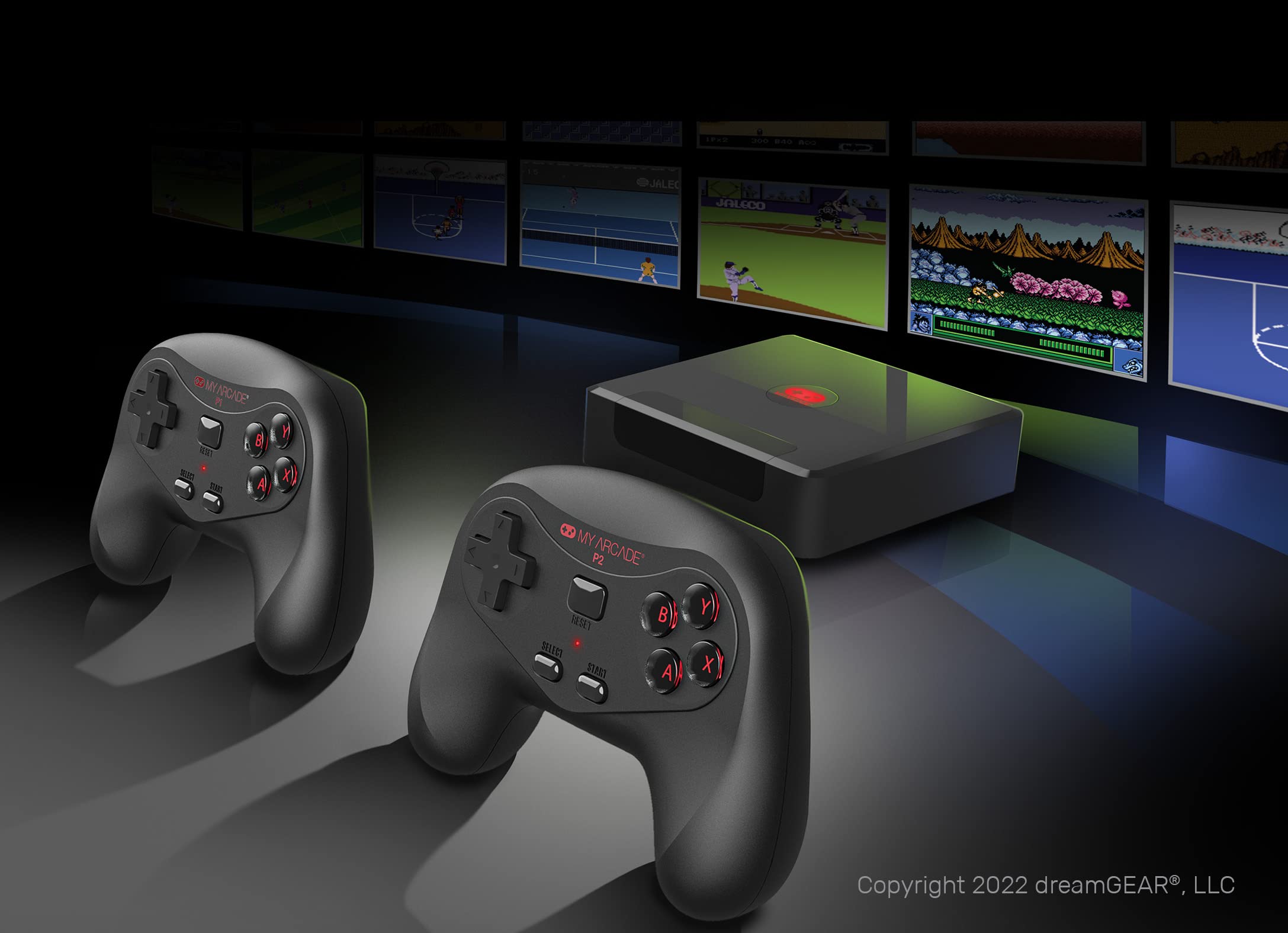 My Arcade GameStation Wireless HD: Data East Video Game Console with Over 250 Games, DGUNL-4144, Plug and Play