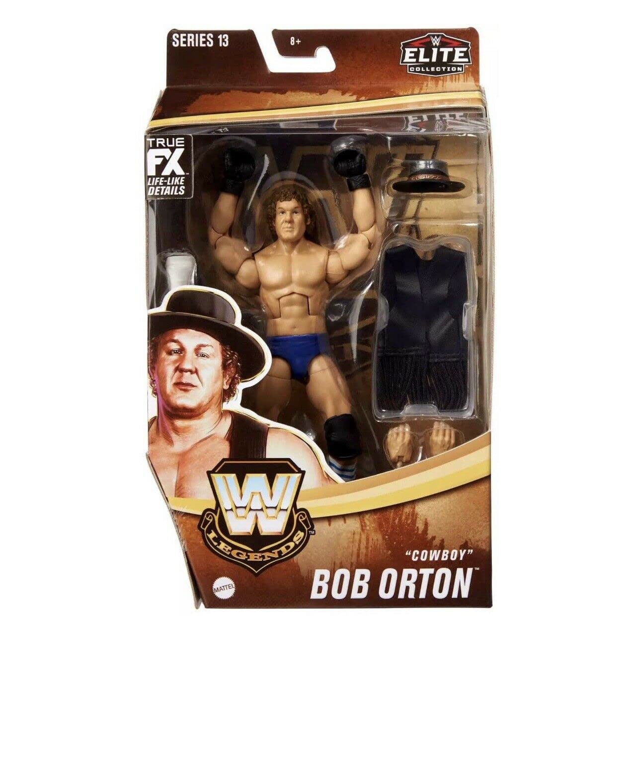 WWE Legends Elite Collection Cowboy Bob Orton Exclusive Action Figure