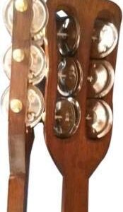 kartal Instrument-Hand Cymbals Manjeera jhika Indian Tranditional Music Instrument Percussion| Hand Taal khartal kartal Indian Musical Instrument Professional jhika