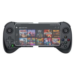 ShanWan Bluetooth Mobile Game Controller for Steam, Fortnite, Apex, Diablo Immortal, Call of Duty, Mobile & More (for iPhone&Android, Black1)