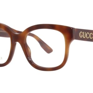 Gucci GG1155O 002 Havana Cat-eye Women's Eyeglasses