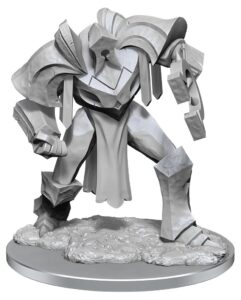 critical role unpainted miniatures: mage hunter golem