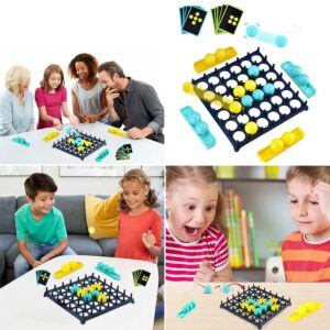 Jumping Ball Table Game, Funny Jumping Ball Tabletop Game, Family Party Board Games Bouncing Ball Game for 2-4 Players