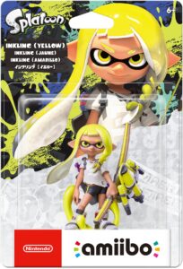 amiibo - inkling (yellow) - splatoon series