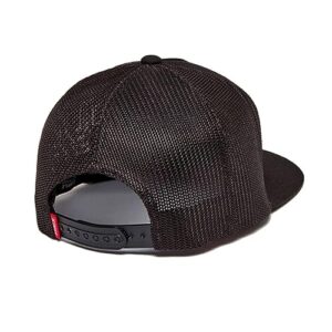 Kimes Ranch Unisex Caps Nite Train Cap 5-Panel Adjustable Mesh Back Snapback Hat/Black