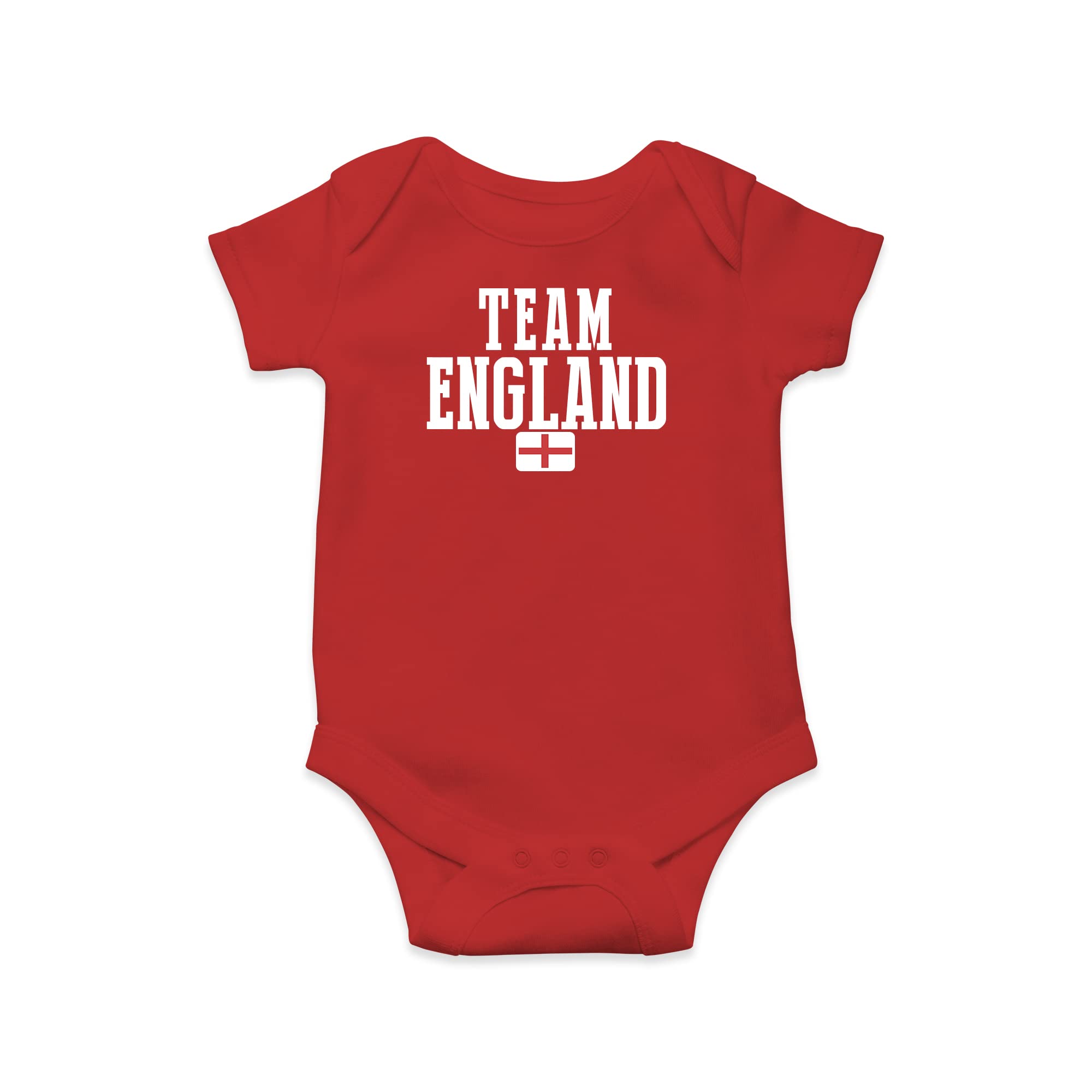 England Baby Bodysuit Soccer national team for Infant Baby Girls Boys Add Customized Name and Number