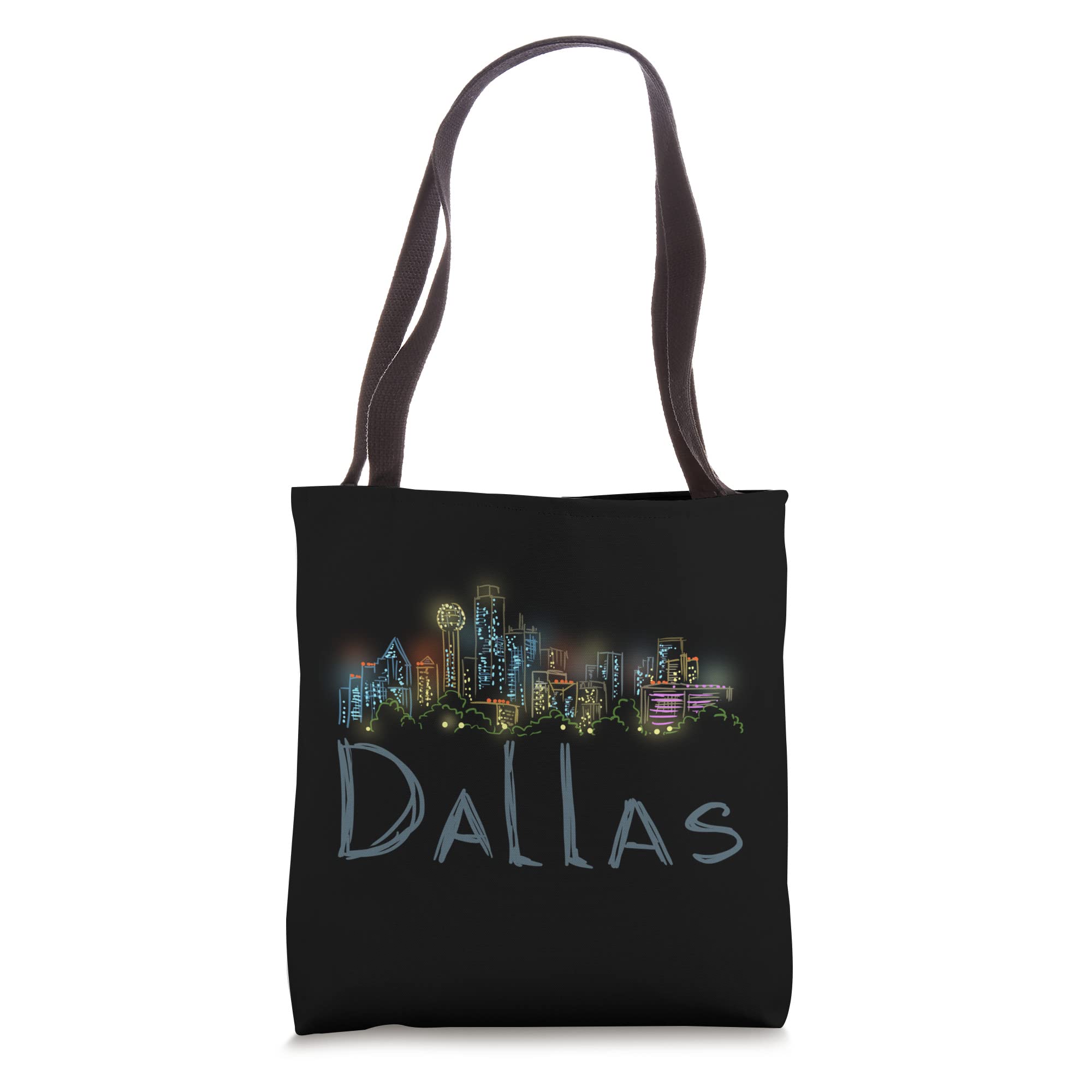 Dallas City Texas souvenir gift for men women Tote Bag